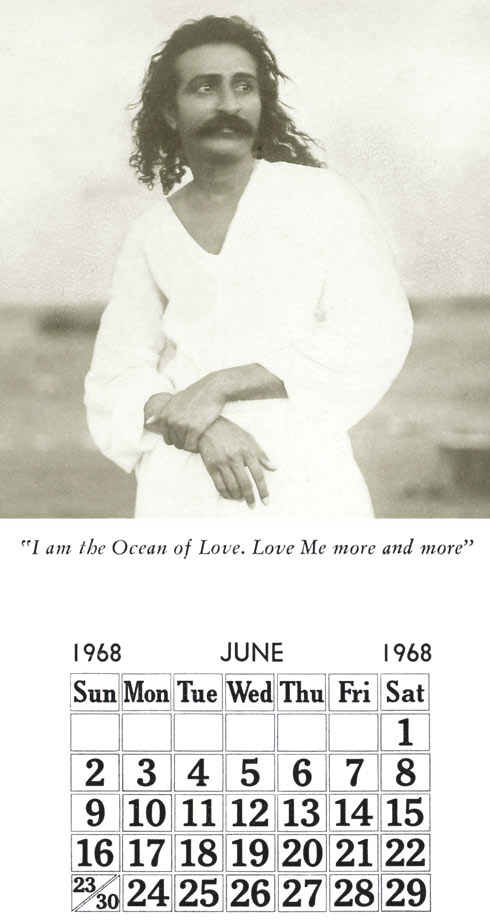 June 1968 Calendar