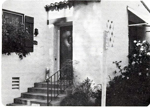 Marc Edmond Jones' house that Meher Baba stayed in May, 1032 for 7 days.