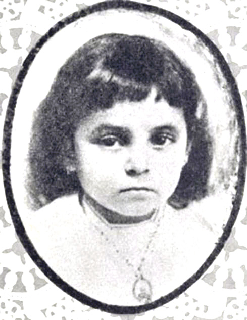 Mehera J. Irani as a child