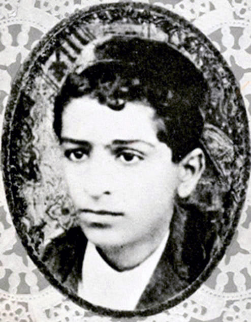 Meherwan S. Irani as a child