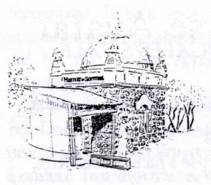 sketch of Baba's Tomb